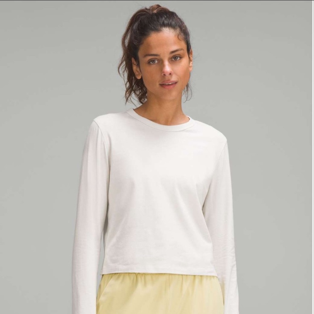 Lululemon Classic Fit Cotton Blend Long Sleeve Shirt
